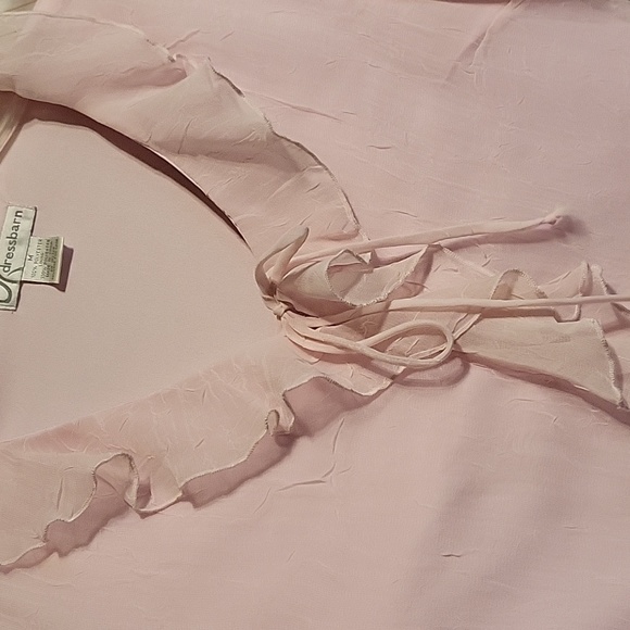 Pink Ruffled Blouse - Picture 4 of 5